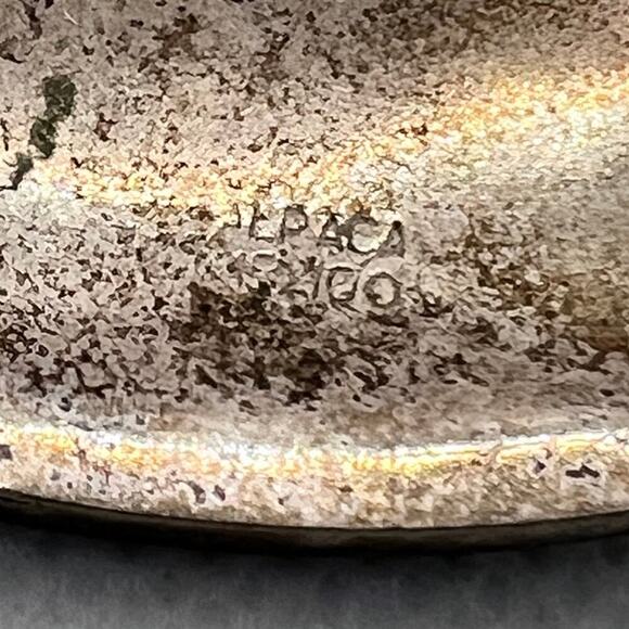 Alpaca Mexico Sterling? Abalone Vintage Bracelet - Picture 4 of 8